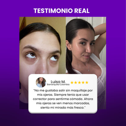 Dr. Melaxin Calcium contorno de Ojos Cuidado para ojeras y mirada cansada