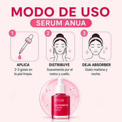 Serum Anua: Elimina las manchas post-acne